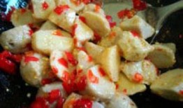 dy网红剁椒芋头吃瓜,吃瓜群众纷纷围观