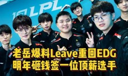 edg老岳爆料阵容最新,阵容大揭秘，新赛季阵容引期待